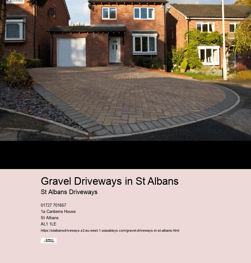 Gravel Driveways in St Albans